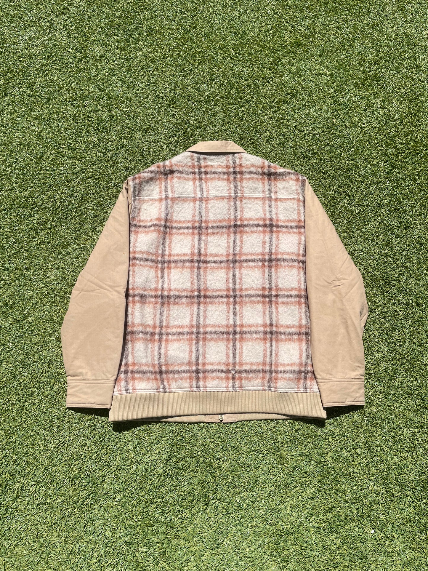 Swagger Plaid Wool Insulated Work Hybrid Jacket
