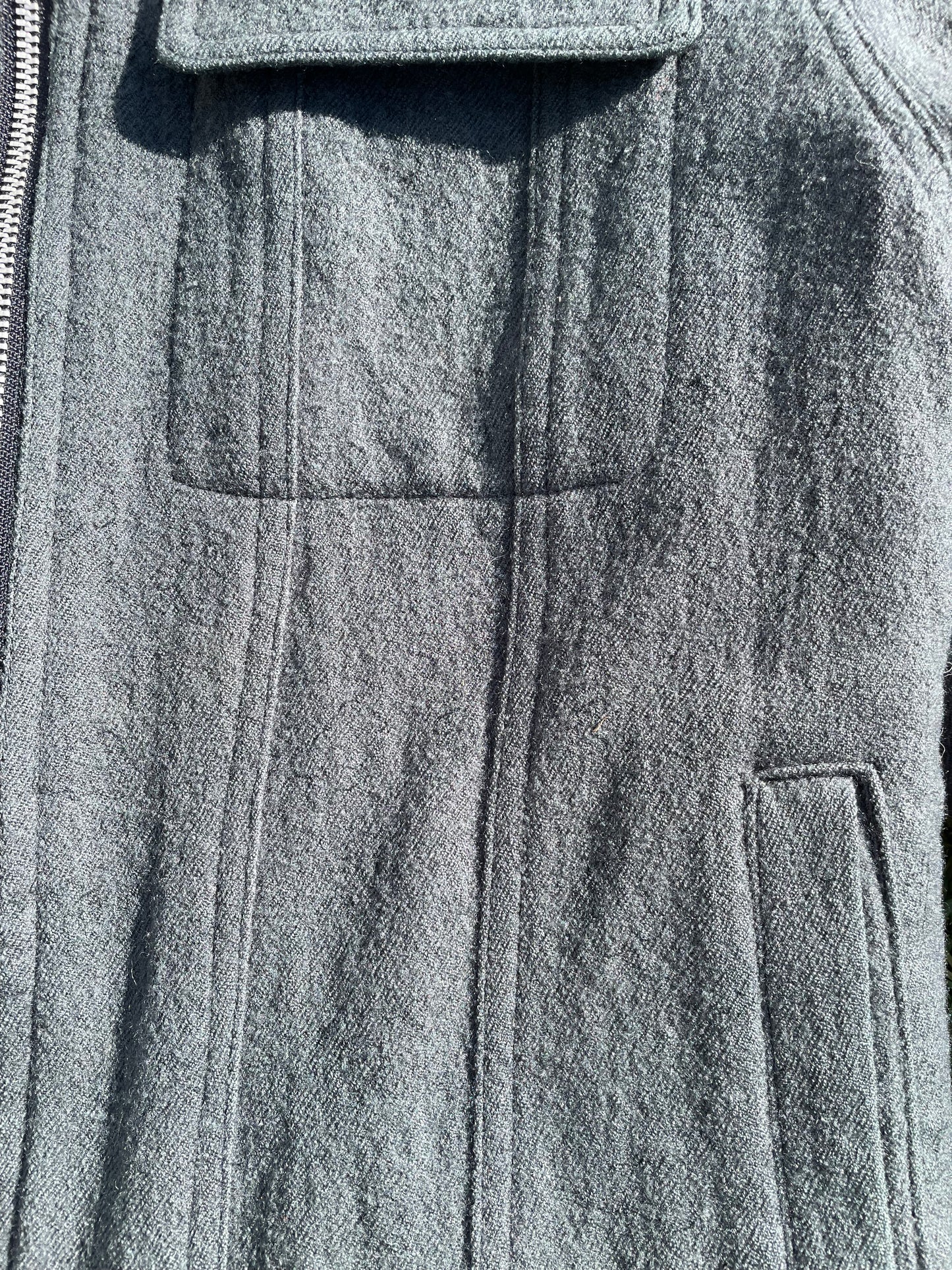 AW02 “Witch Cell Division” - Undercover Green Sherpa Military Jacket