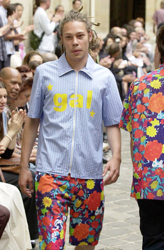 AD2001 Junya Watanabe Multi-Color Floral Blocking Set