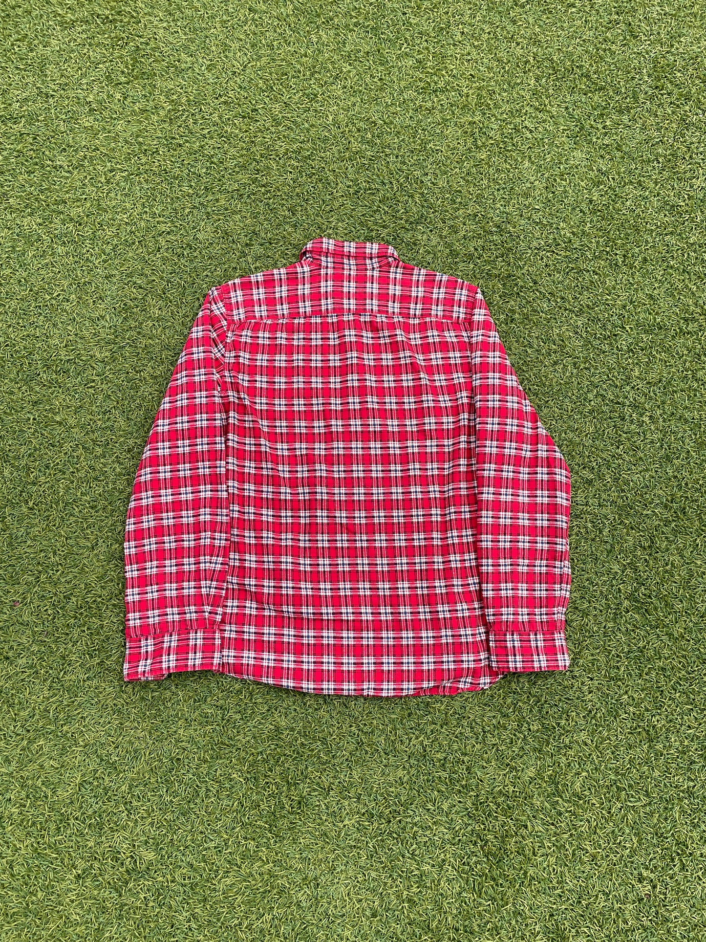 AD2006 Junya Watanabe Patchwork Red Picnic Flannel