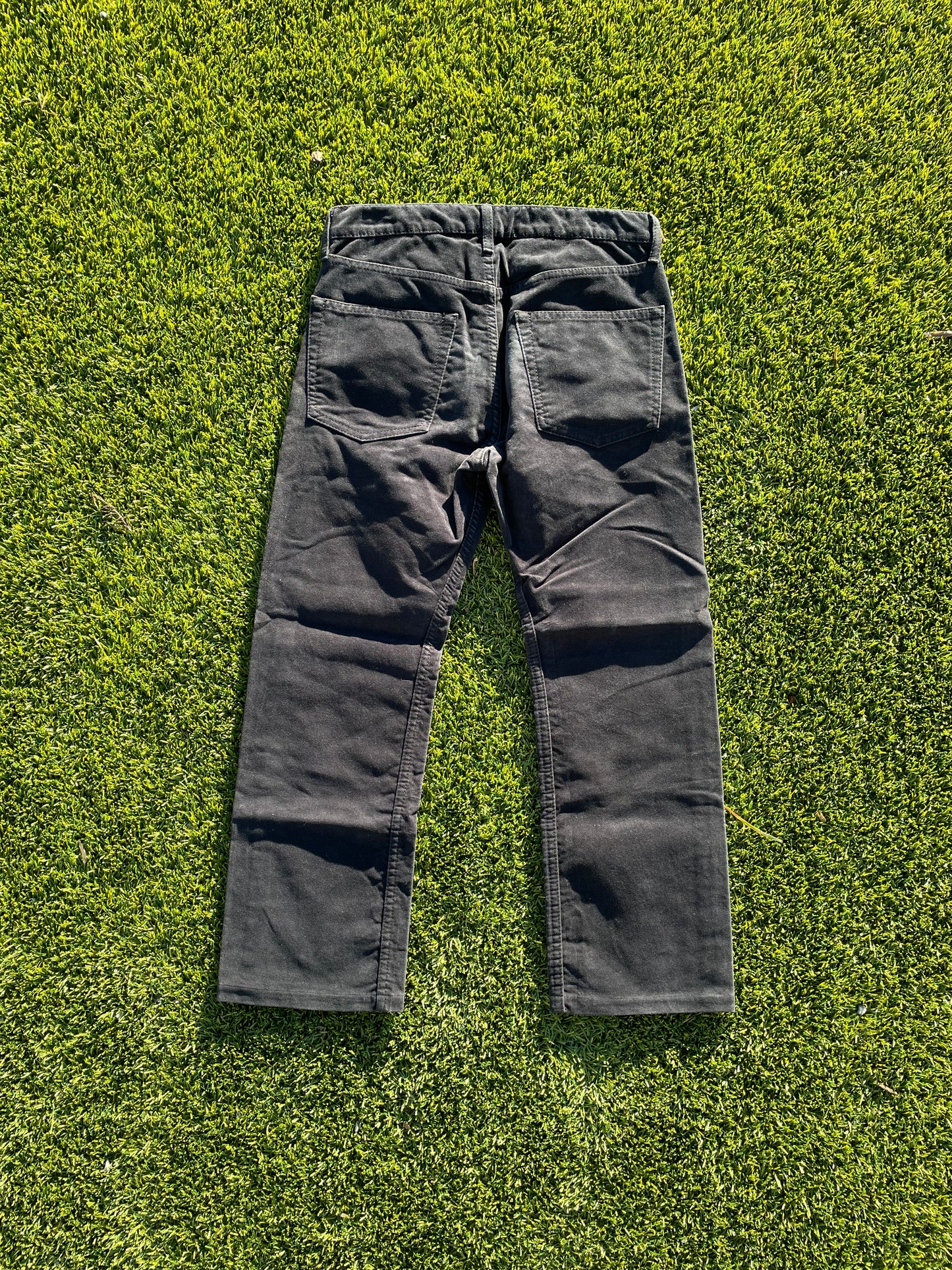 AD2003 Junya Watanabe Velour Cross Studded Jewel Denim