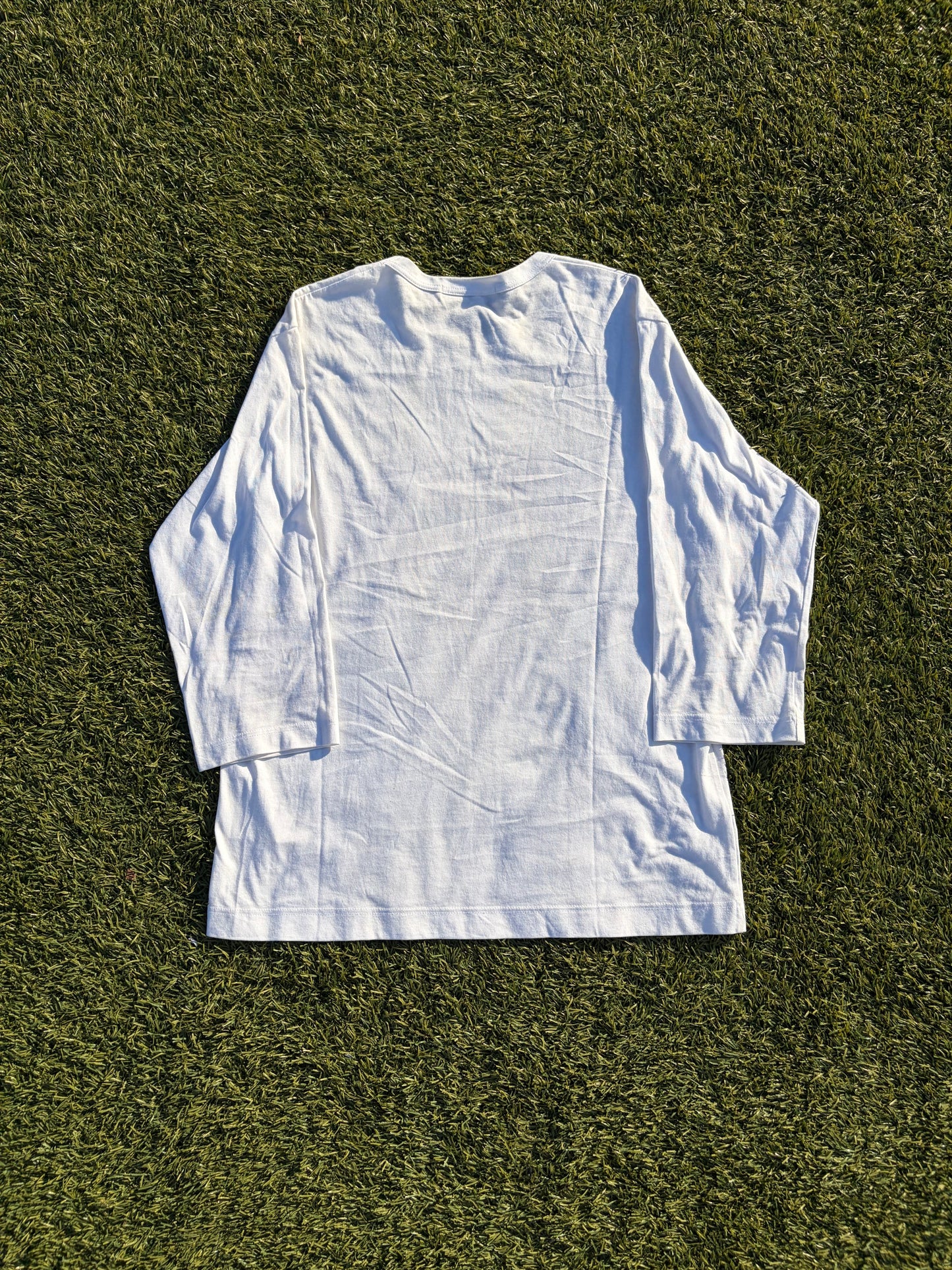 SS21 Comme Des Garçons SHIRT By Yue Minjun “Laughing Duo” 3/4 Sleeve T-Shirt