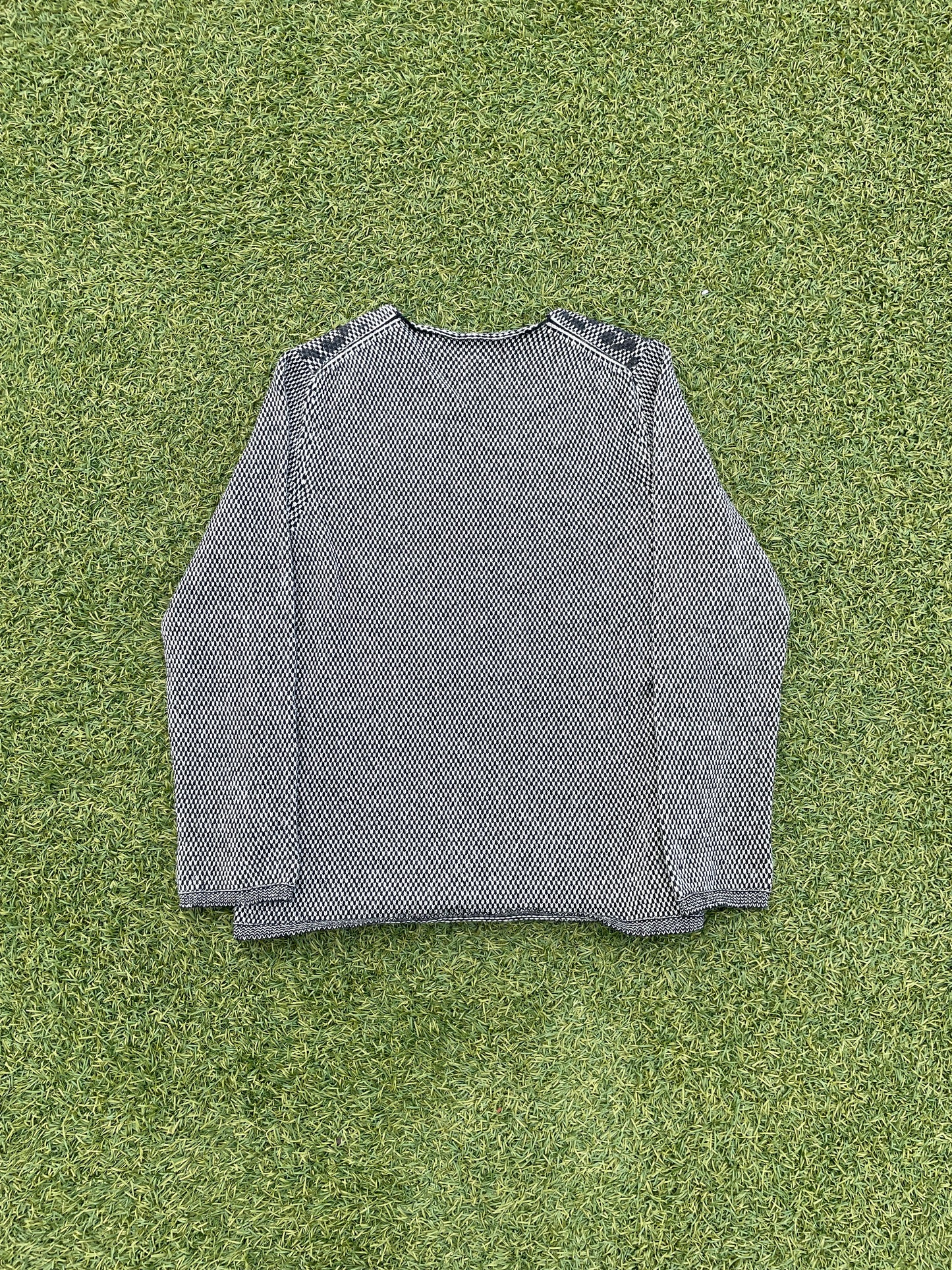 AD2020 Comme Des Garçons Leopard Print Knit Sweater