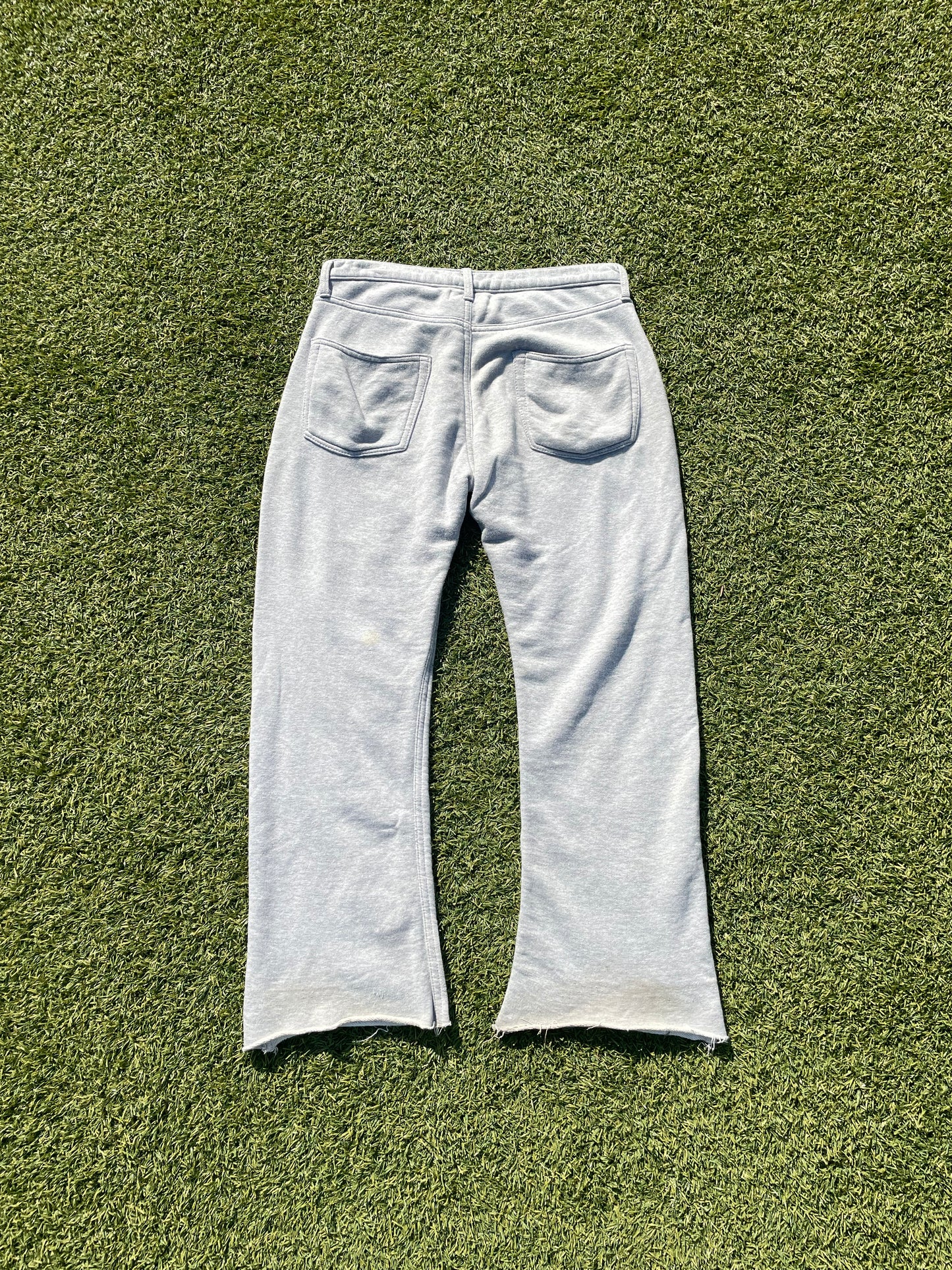 AD2003 Junya Watanabe 10 Corso Como Print Grey Sweatpants