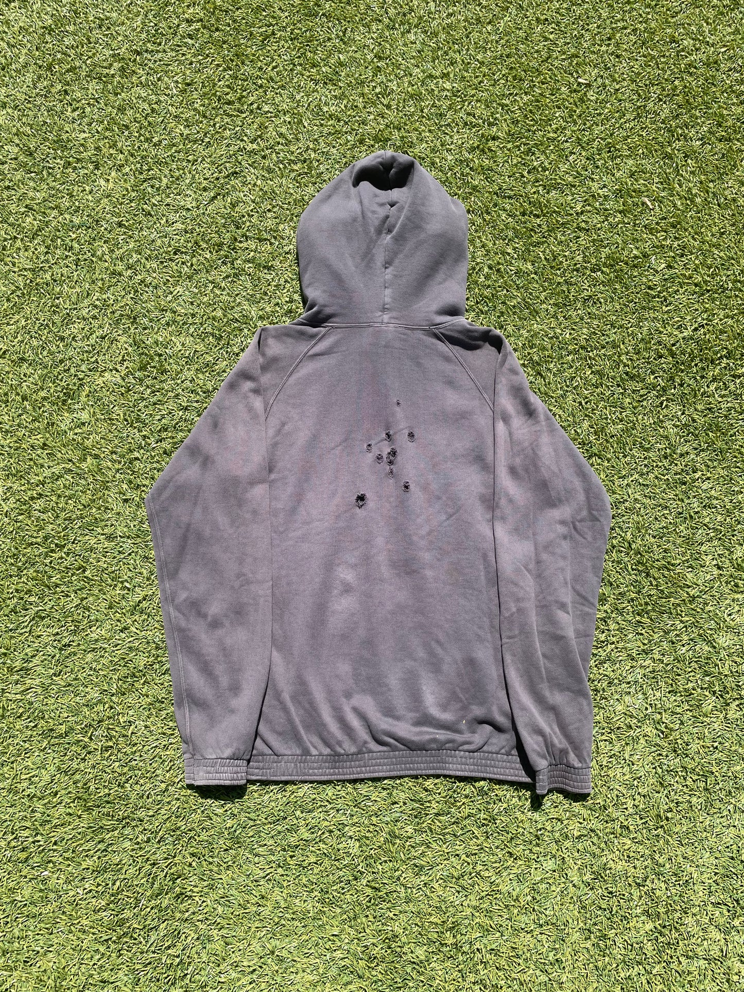 Number (N)ine Milk & Cookies Distressed Hoodie