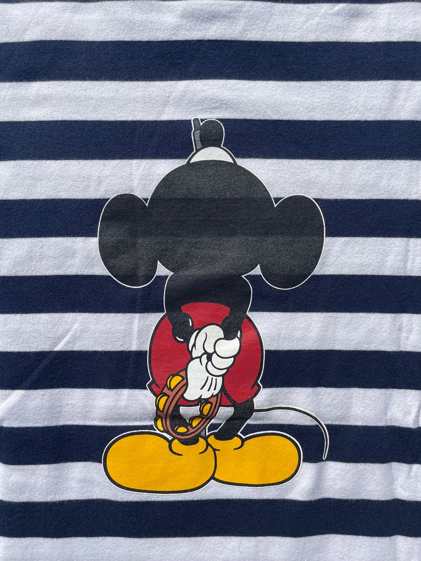 Number (N)ine Mickey Mouse Stripe T-Shirt