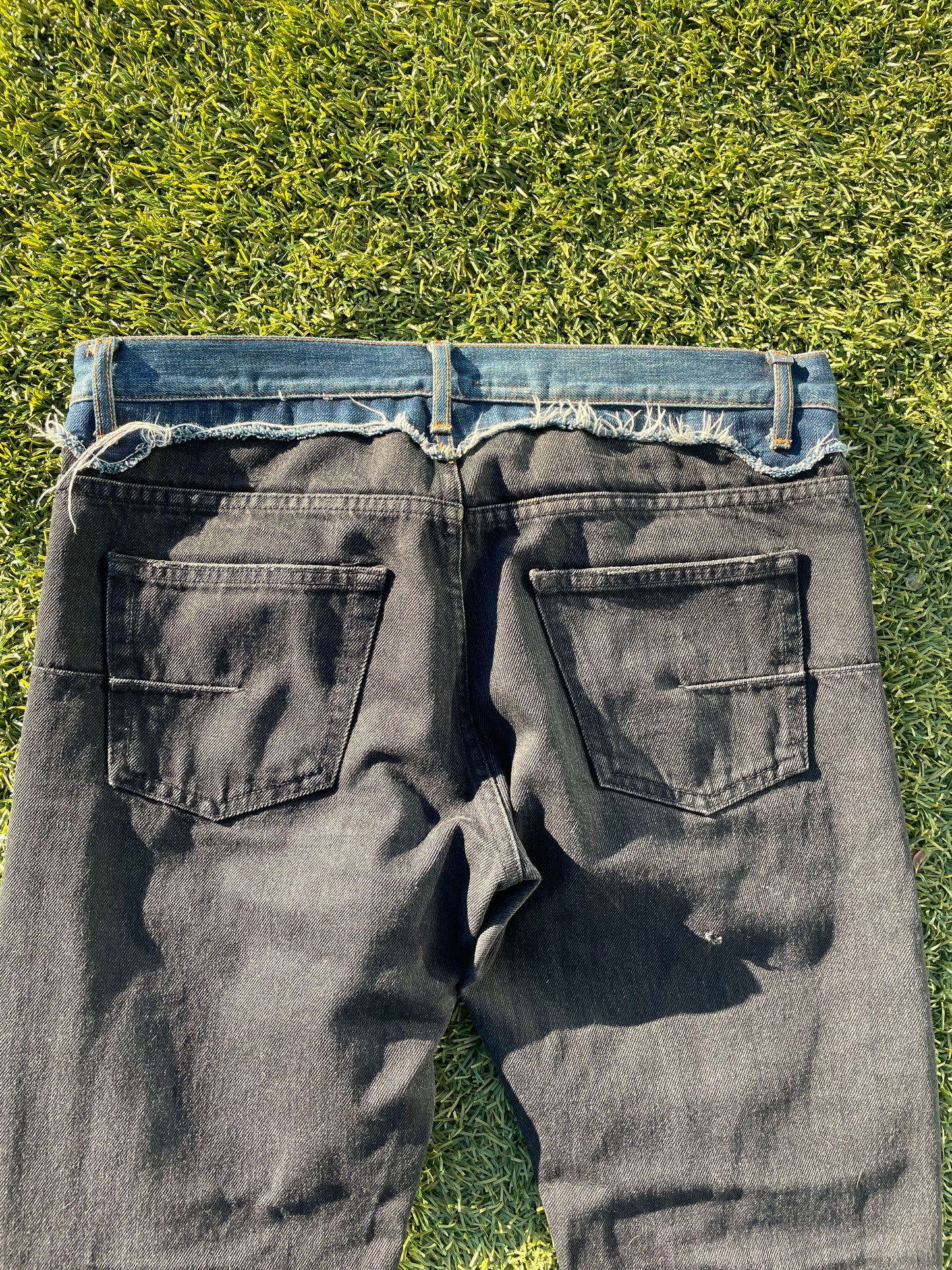 AW06 “These Grey Days” - Dior By Hedi Slimane Cummerbunds Denim