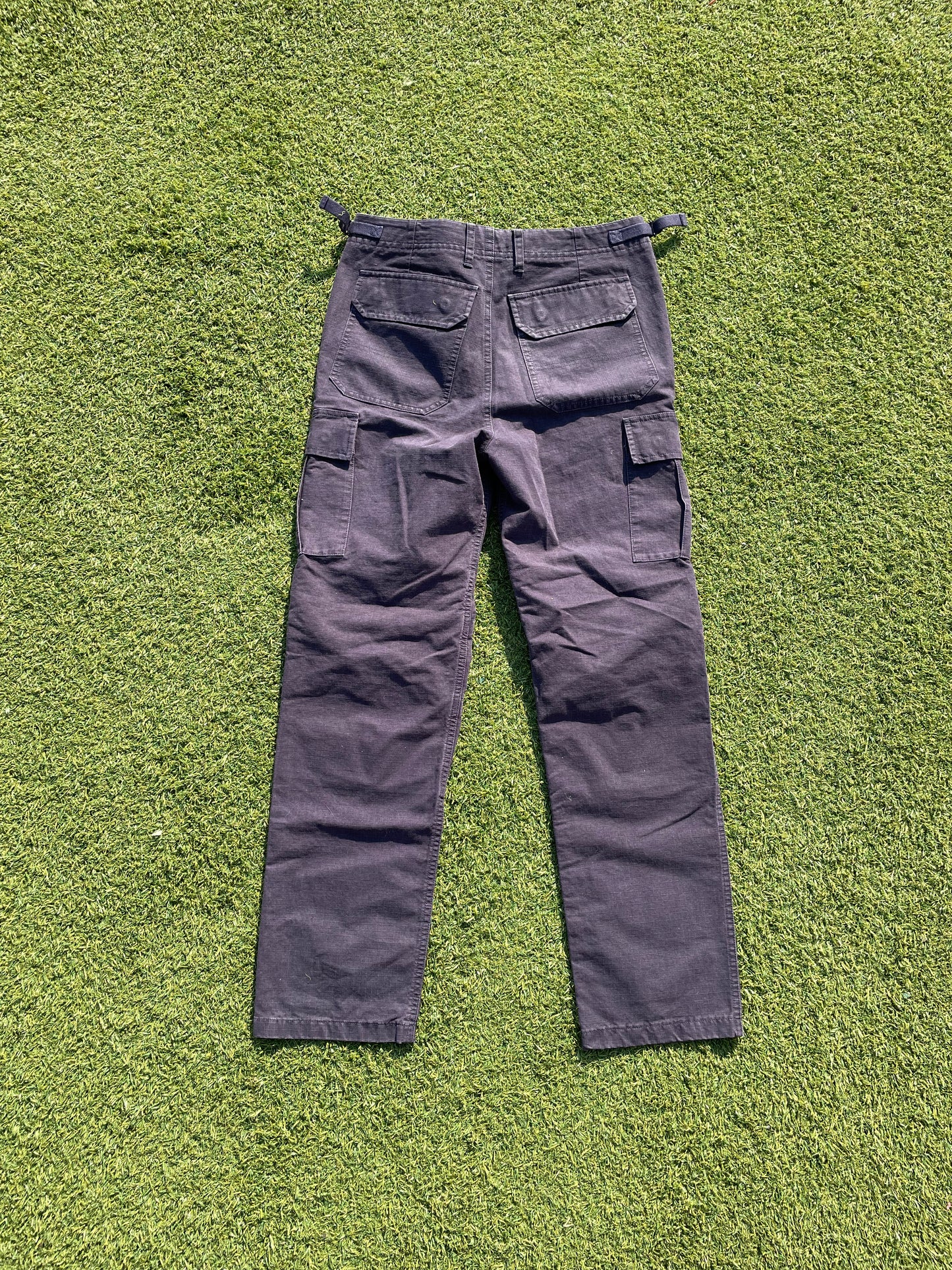 Balenciaga Navy Slim Cargo Pant