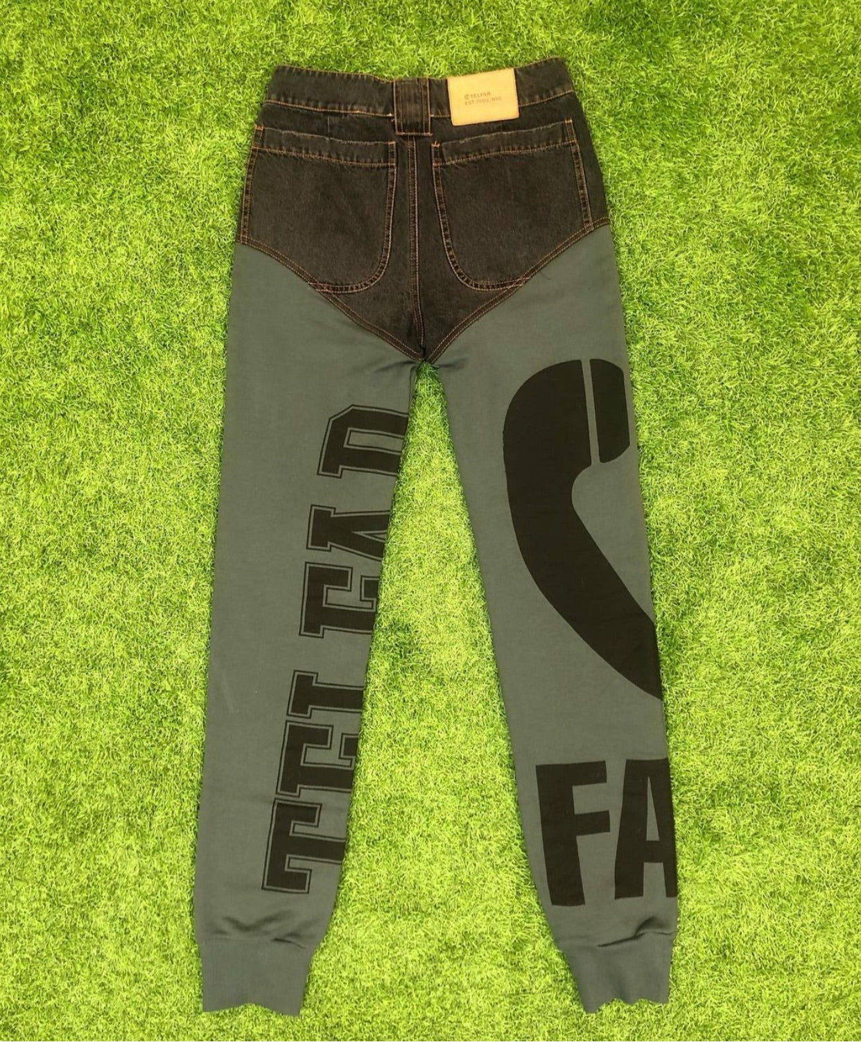 SS20 Telfar Hybrid Pannel Denim