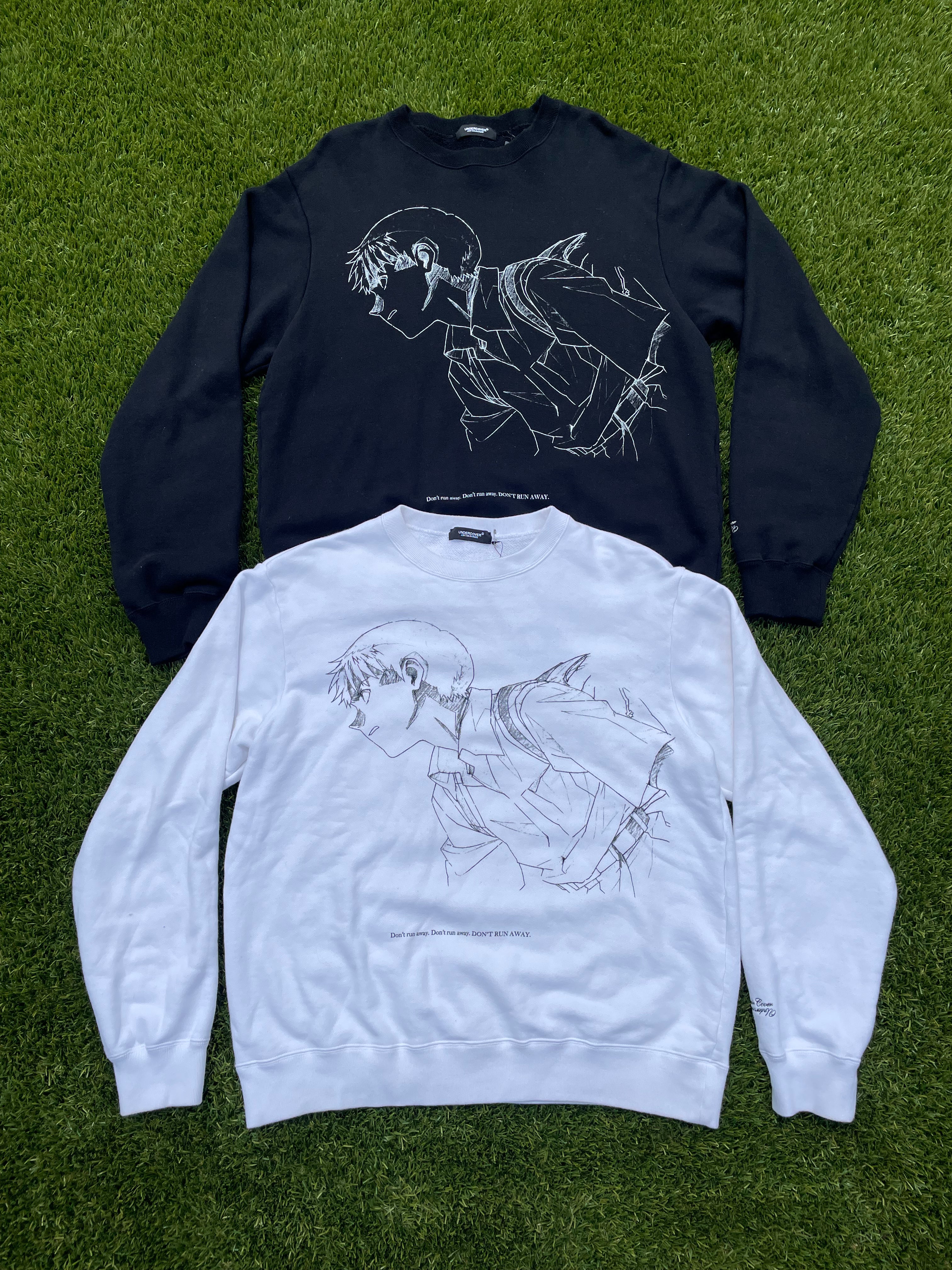 FW21' Undercover x Evangelion Shinji Sweatshirt – rwndbckwrds