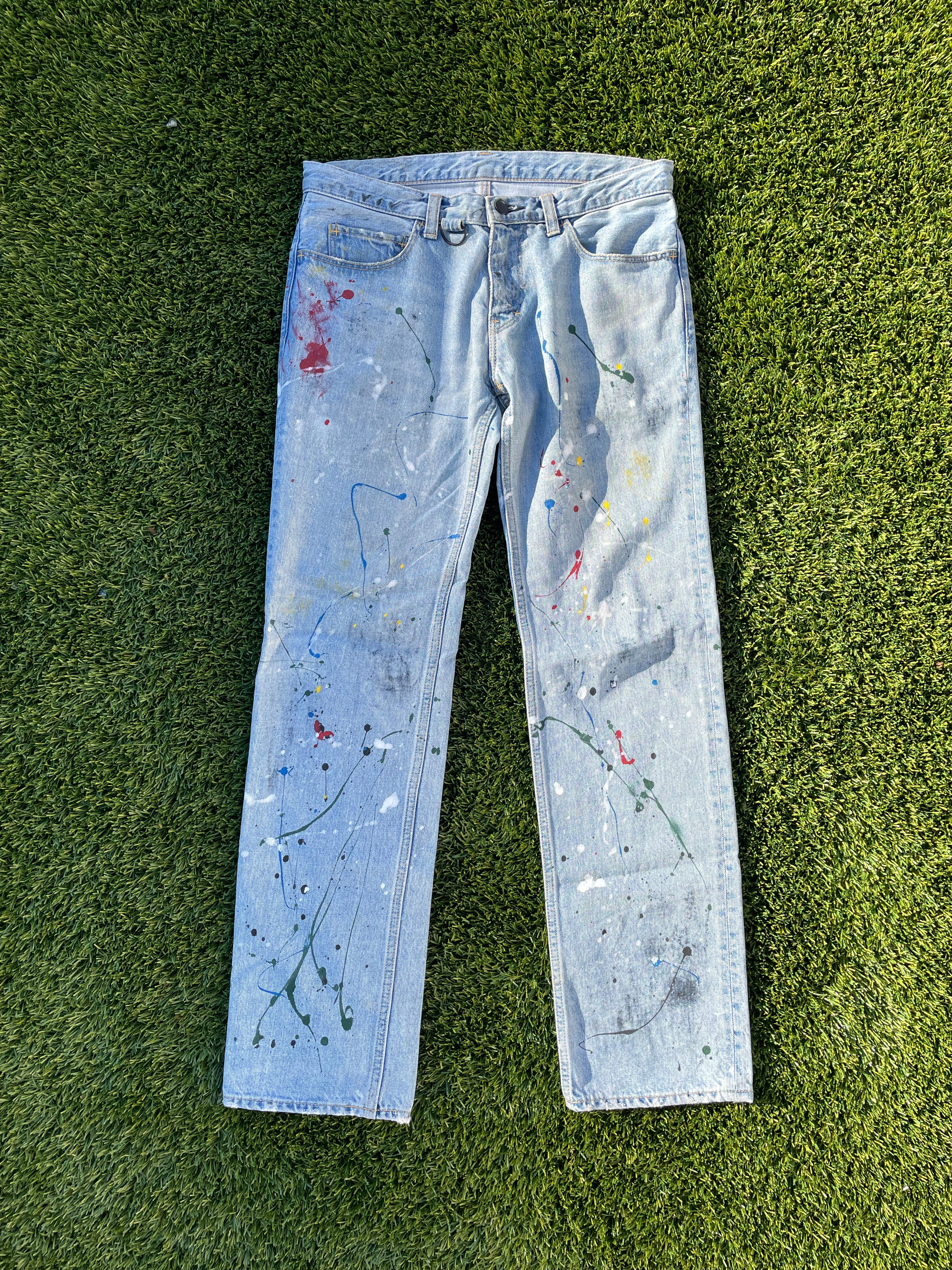 Number nine paint jeans online