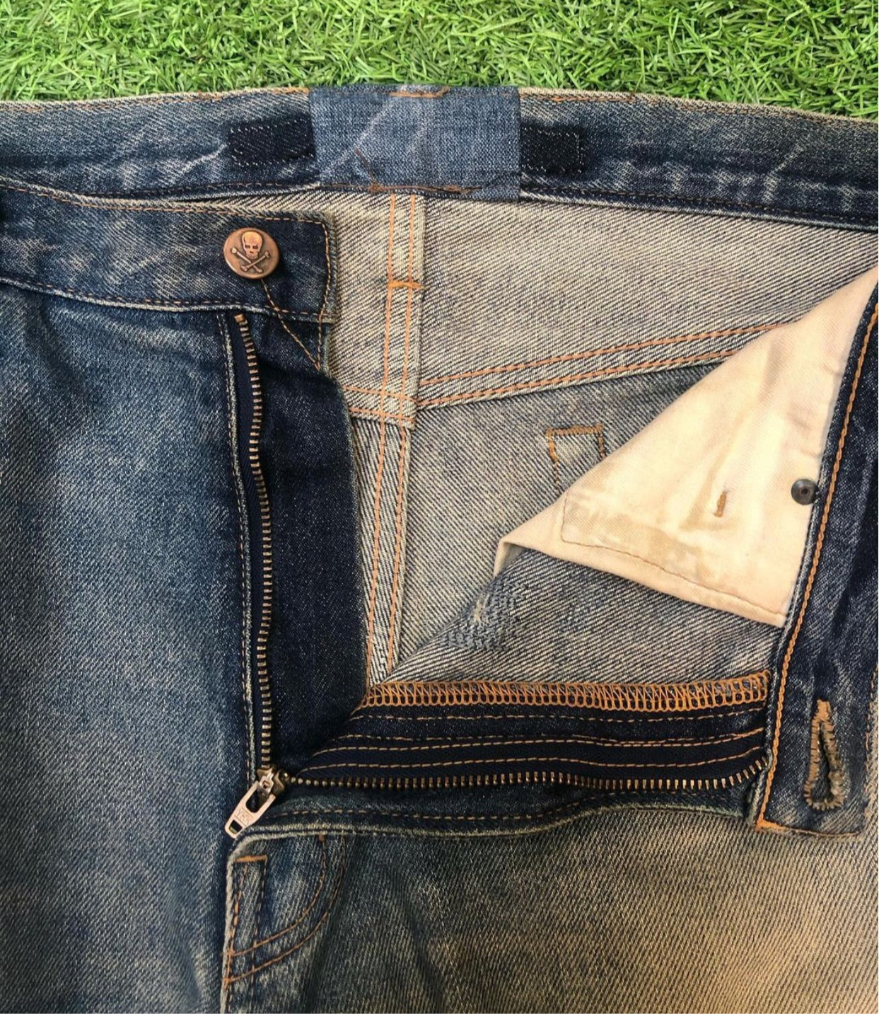 SS05 “But Beautiful ll” - Undercover Distressed Patchwork Denim