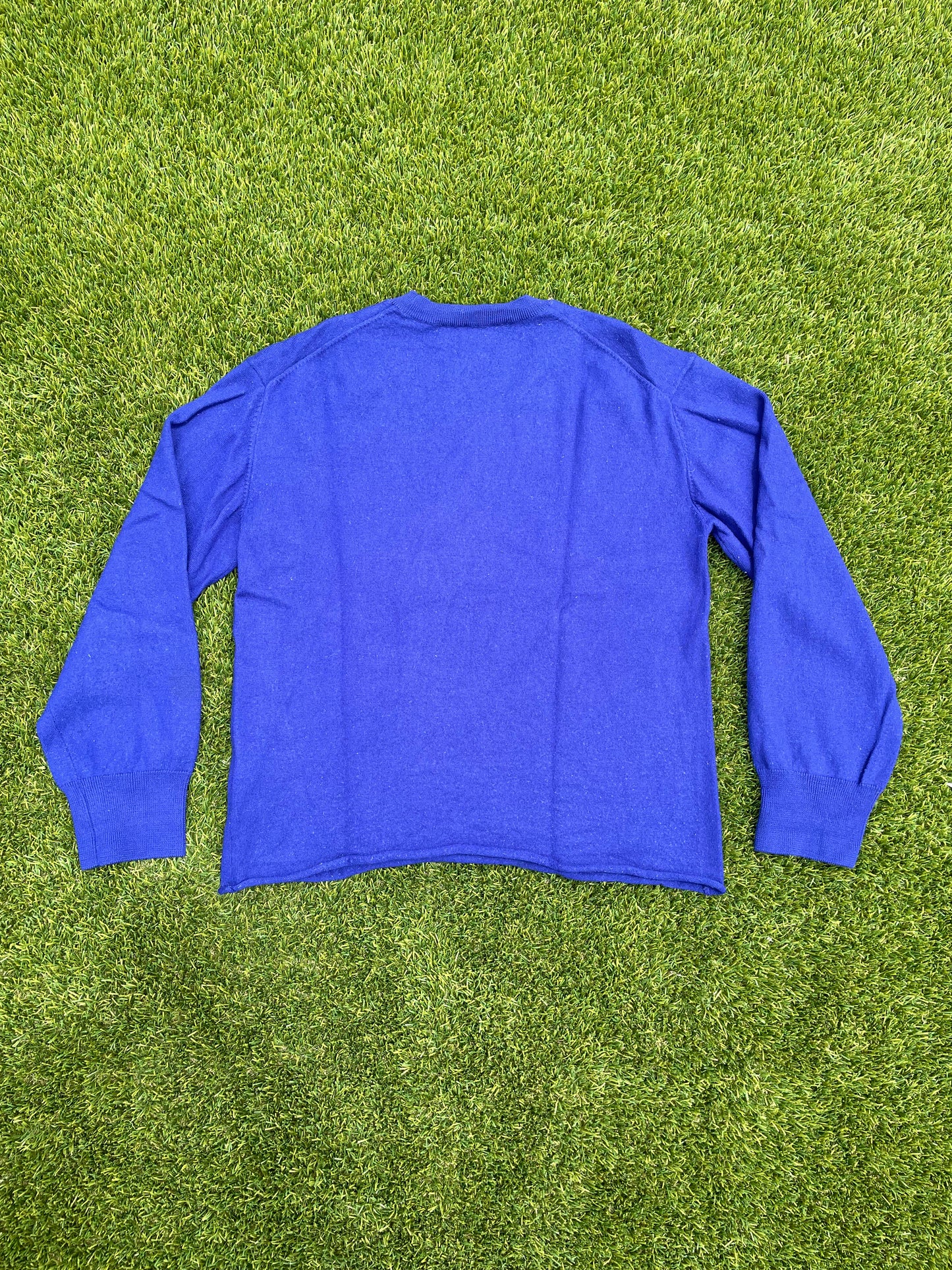 AD2002 Junya Watanabe “South Dakota Middle School” Wool Sweater