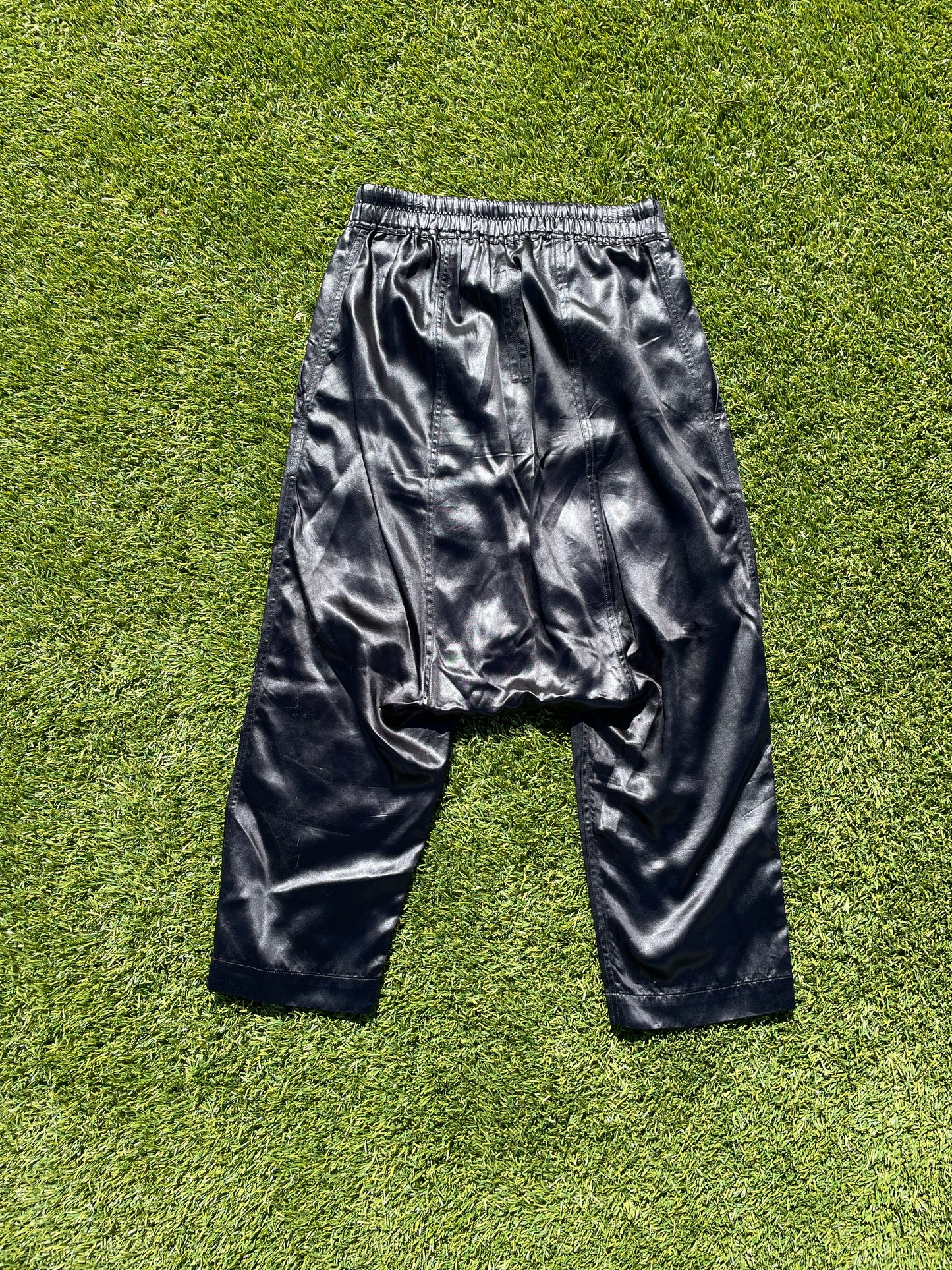 FW20 Performa - Rick Owens 3/4 Silk Drop Crotch Pant