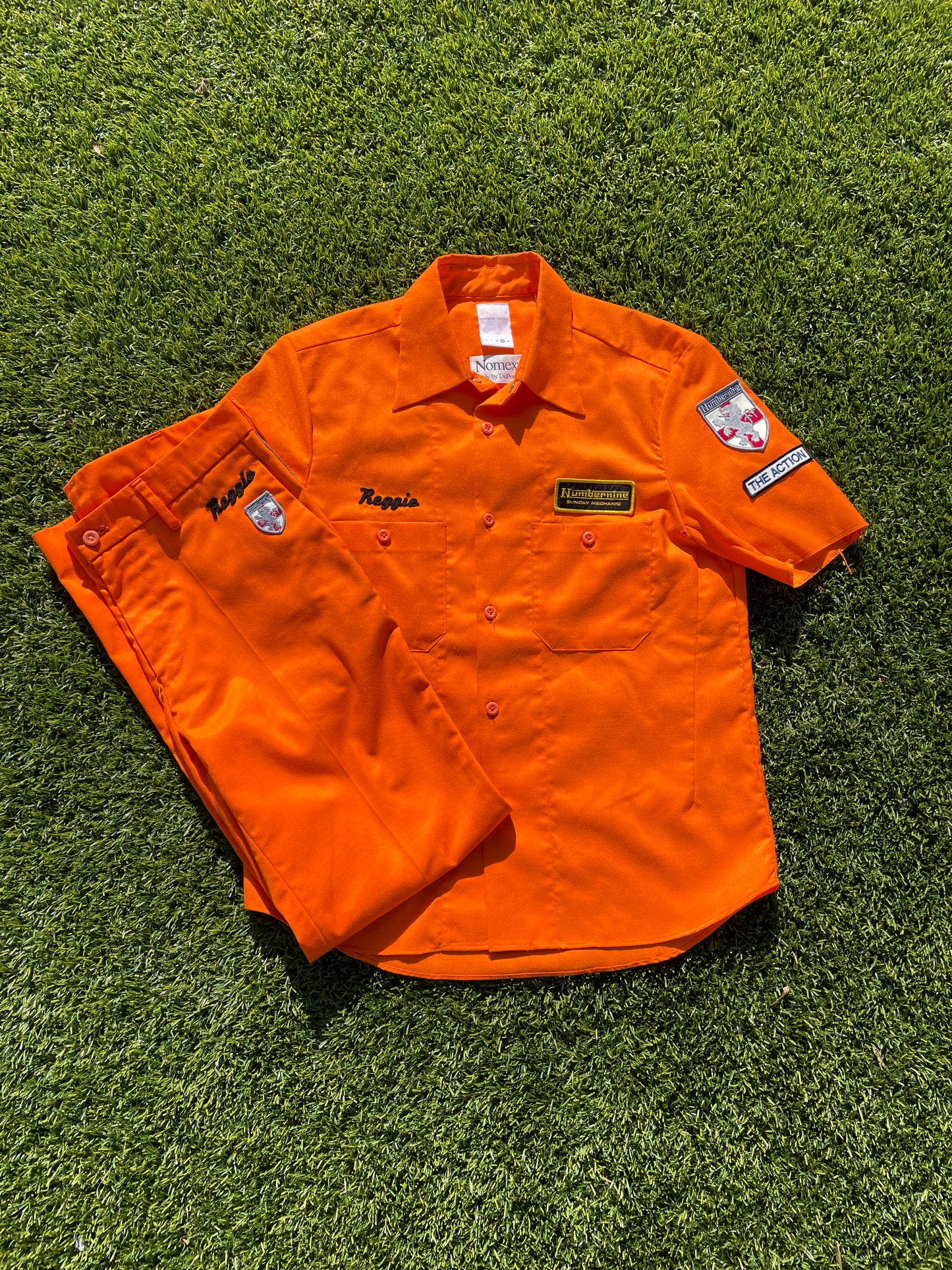 SS00 Number (N)ine ‘Reggie’ Mechanic Work Shirt