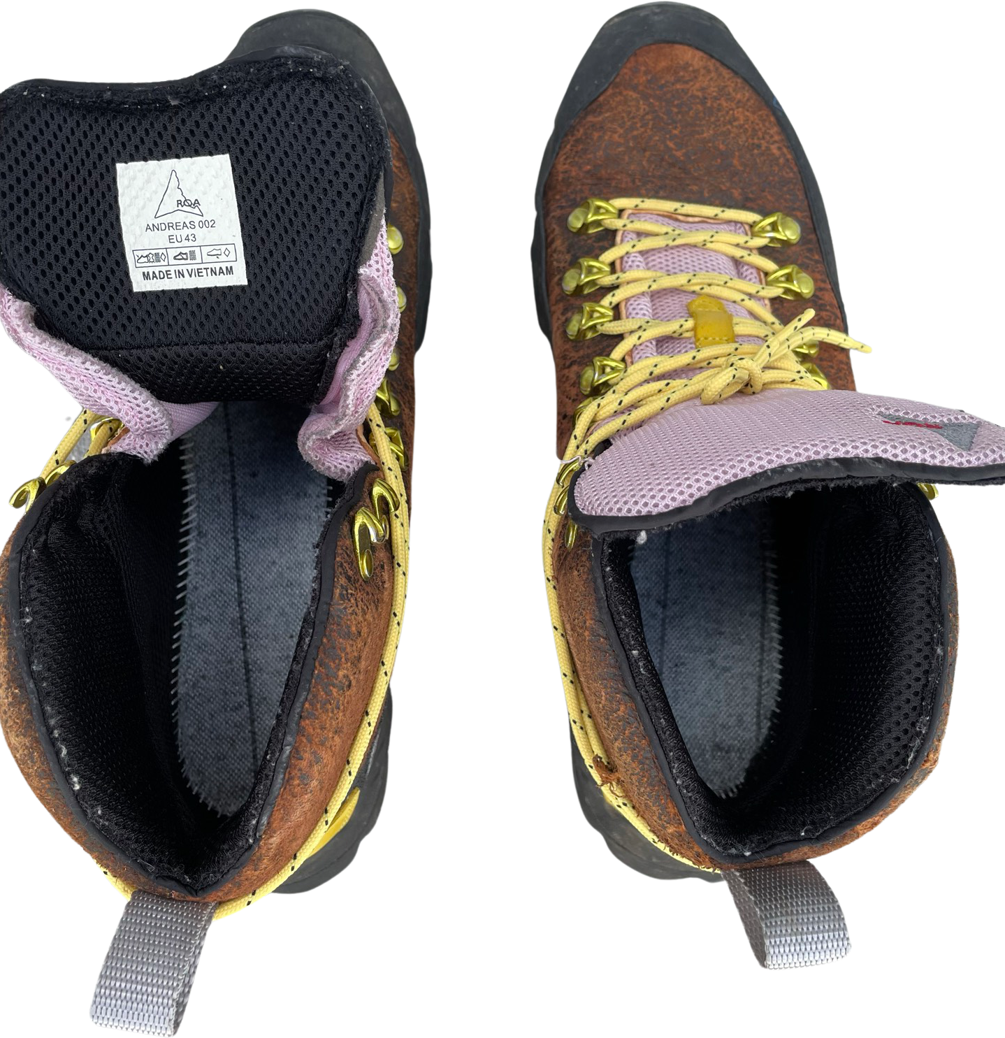 ROA Andreas Brown Sheepskin Boots