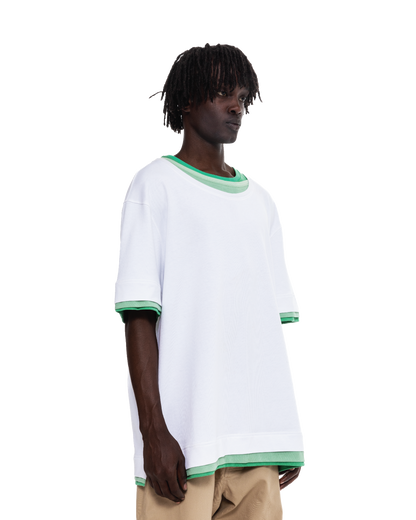 Aris Tatalovich Triple Layer Green Tone T-Shirt