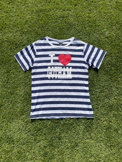 Number (N)ine “I Love Gotham” Stripe T-Shirt