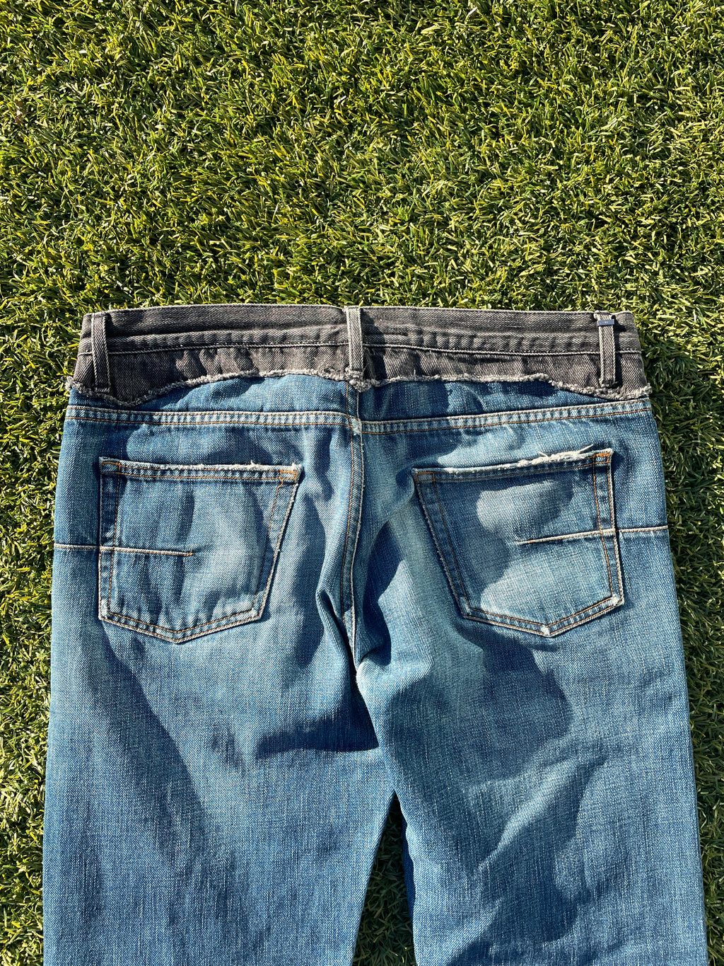 AW06 “These Grey Days” - Dior By Hedi Slimane Cummerbunds Denim