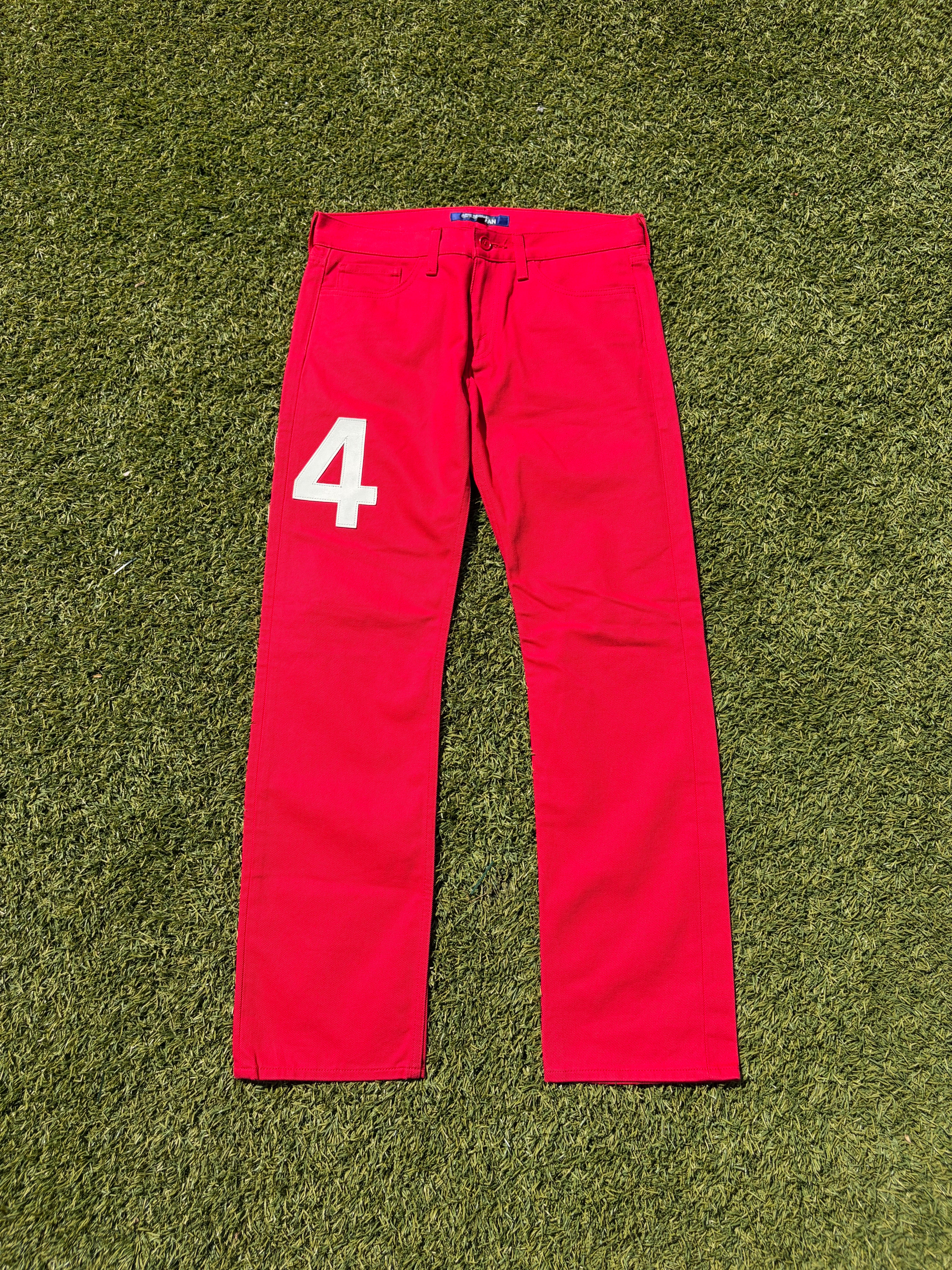 AD2002 Junya Watanabe Leather Patch '24' Canvas Denim – RWNDBCKWRDS