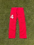 AD2002 Junya Watanabe Leather Patch ‘24’ Canvas Denim