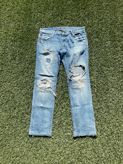 SS10 Undercover “No Yarn” 68 Distressed Denim