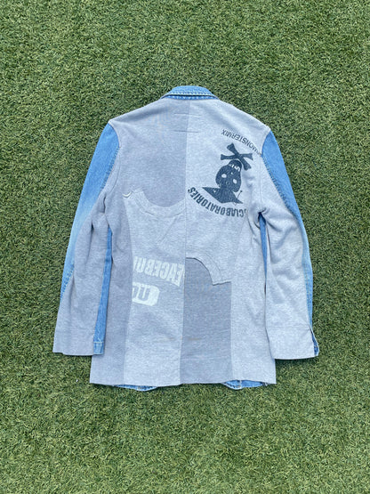 AW03 “Paperdoll” - Undercover Reconstructed Hybrid Denim Blazer