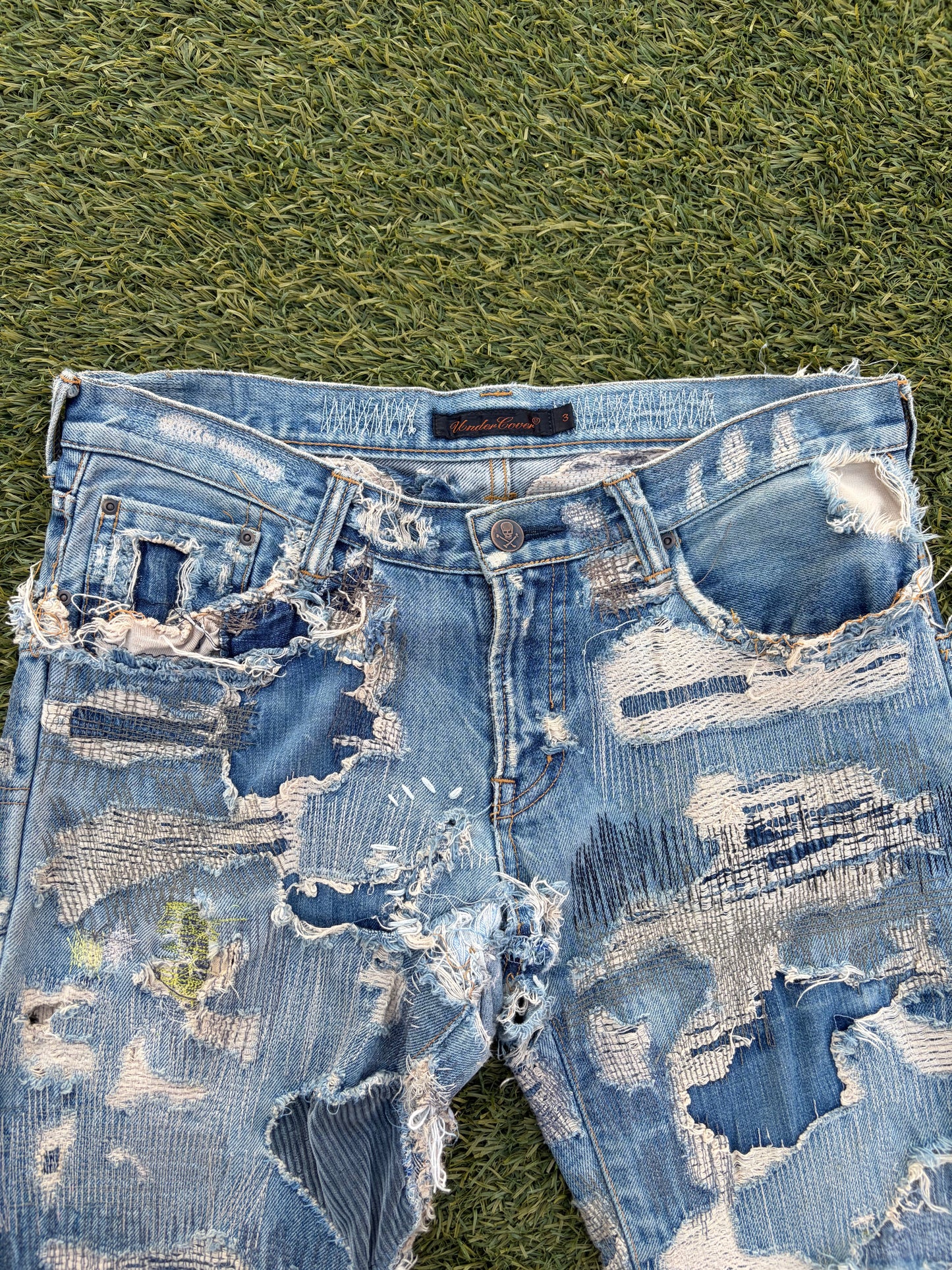 AW05 “Arts & Crafts” - Undercover ‘85’ Boro Distressed Denim