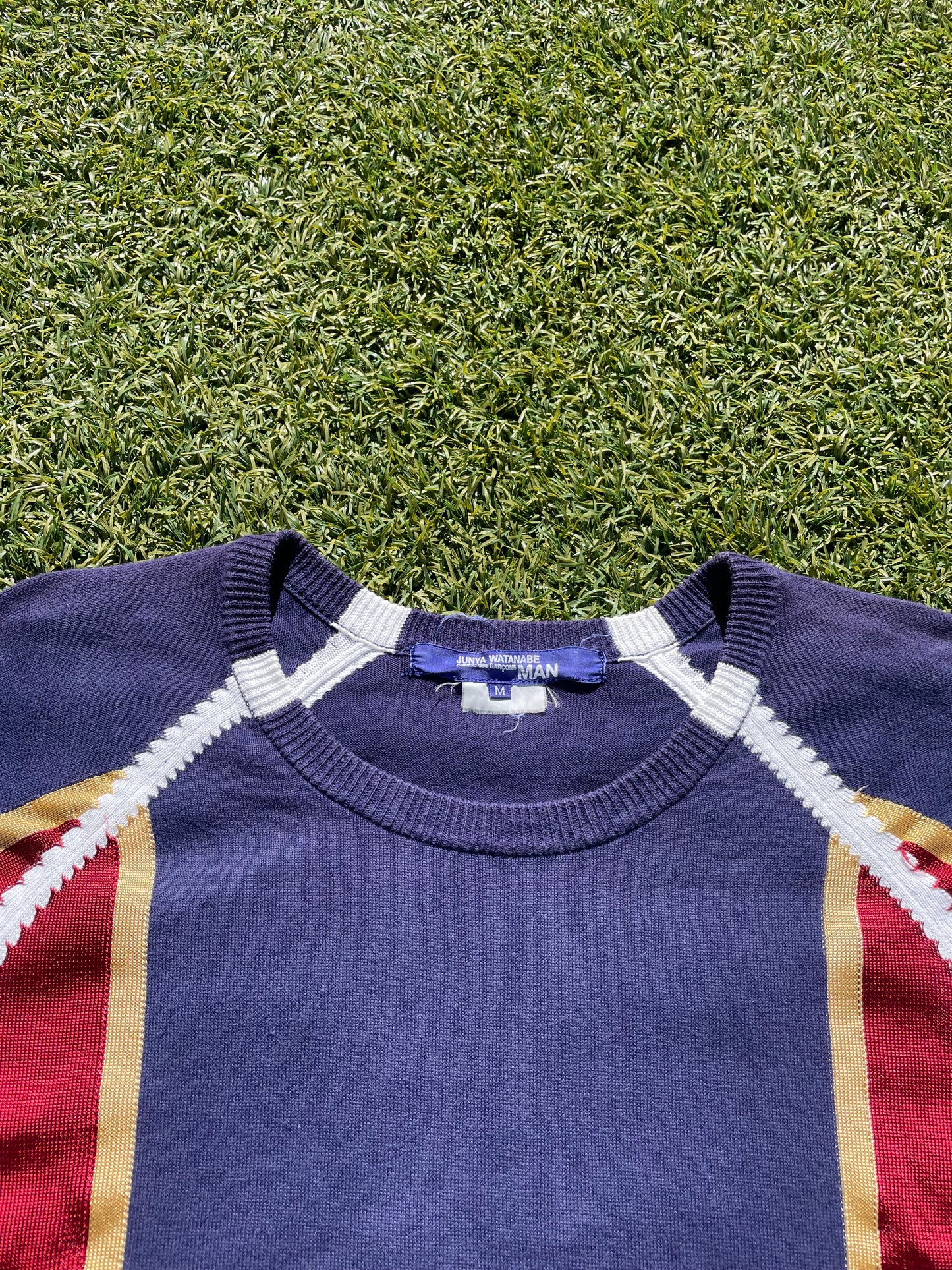 AD2006 Junya Watanabe “13” Soccer Knit Sweatshirt