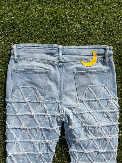 SS10 Phenomenon Blue Crust Punk Denim