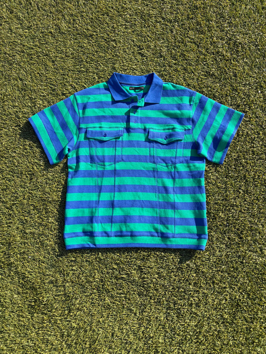 SS25 Aris Tatalovich Dual Pocket Stripe Polo