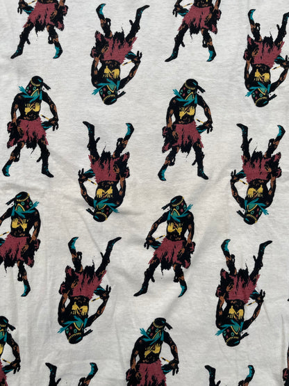 SS03 “Scab” - Undercover All Over Print Ethnic Figure Sleeveless Tank Top