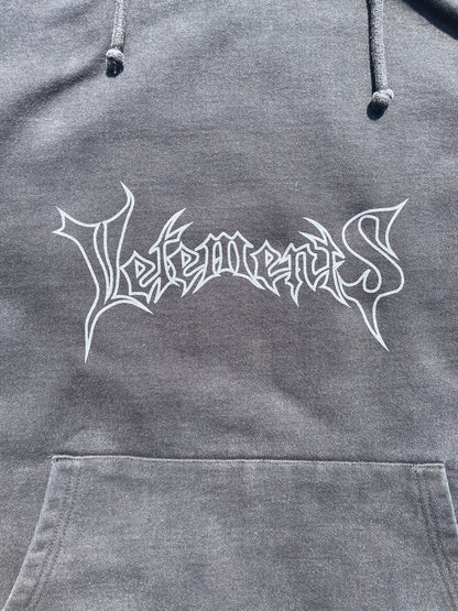 AW15 Vetements OG Metal Logo Oversized Hoodie