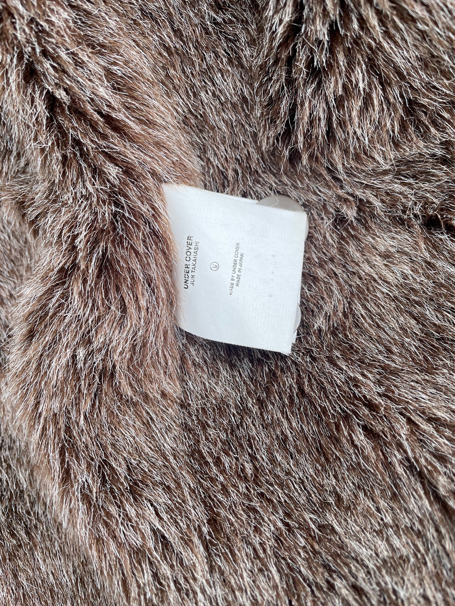 AW03 “Paperdoll” - Undercover Osama Bin Laden Camouflage Rabbit Fur Jacket