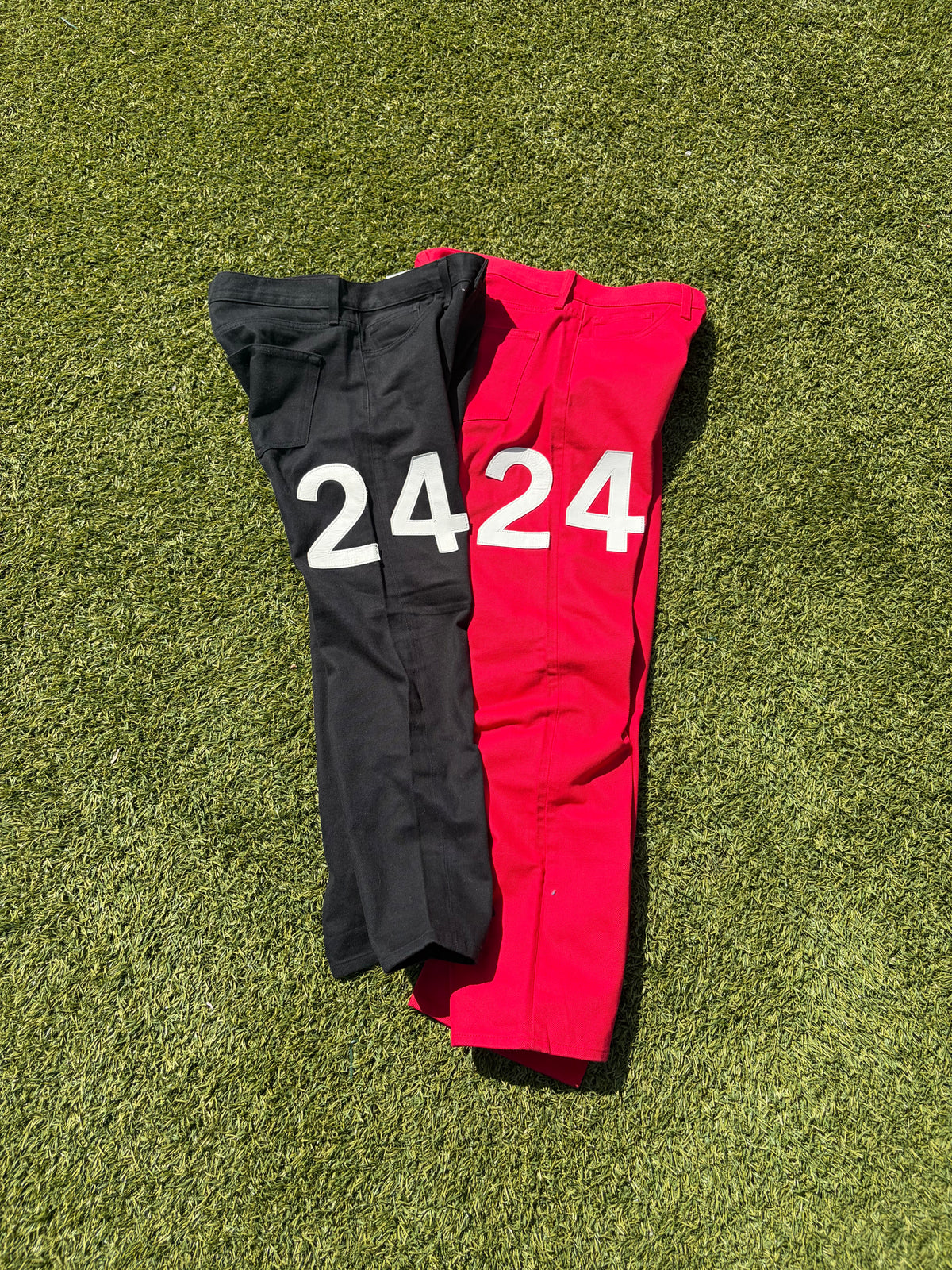 AD2002 Junya Watanabe Leather Patch ‘24’ Canvas Denim