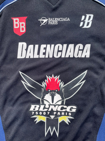 2020’ Balenciaga Hockey Racing Logo Jersey