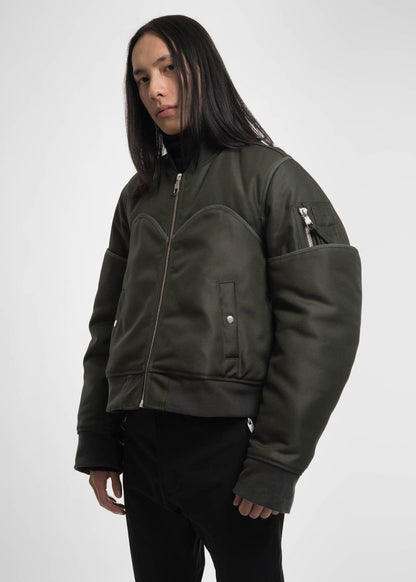 SS18 Helmut Lang By Shayne Oliver Four Arm MA-1 Bomber Jacket