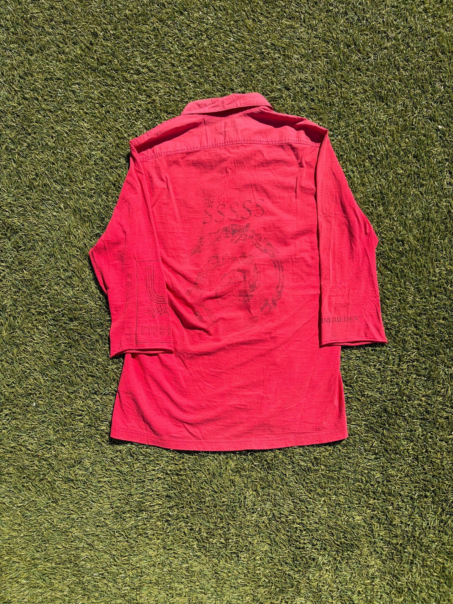 SS06 “T” - Undercover Hybrid 3/4 Sleeve Button Up