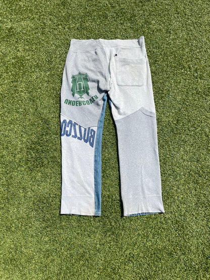 AW02 “Witch Cells Division” - Undercover ‘Immadtoo’ Hybrid Lightwash Distressed Denim