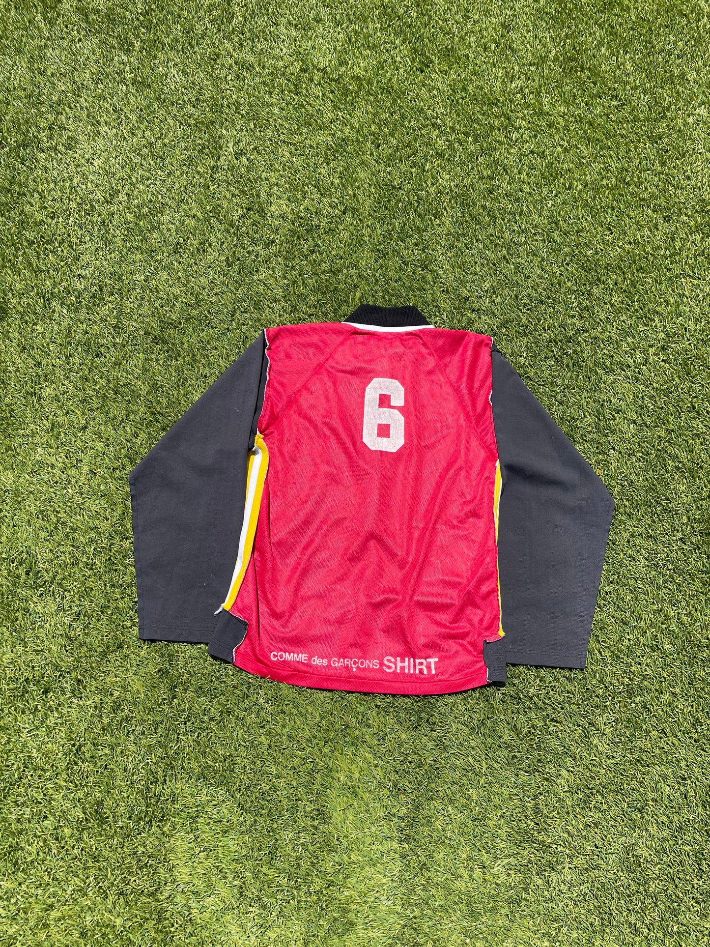 SS12 Comme Des Garçons Reversible Mesh Soccer Track Jacket