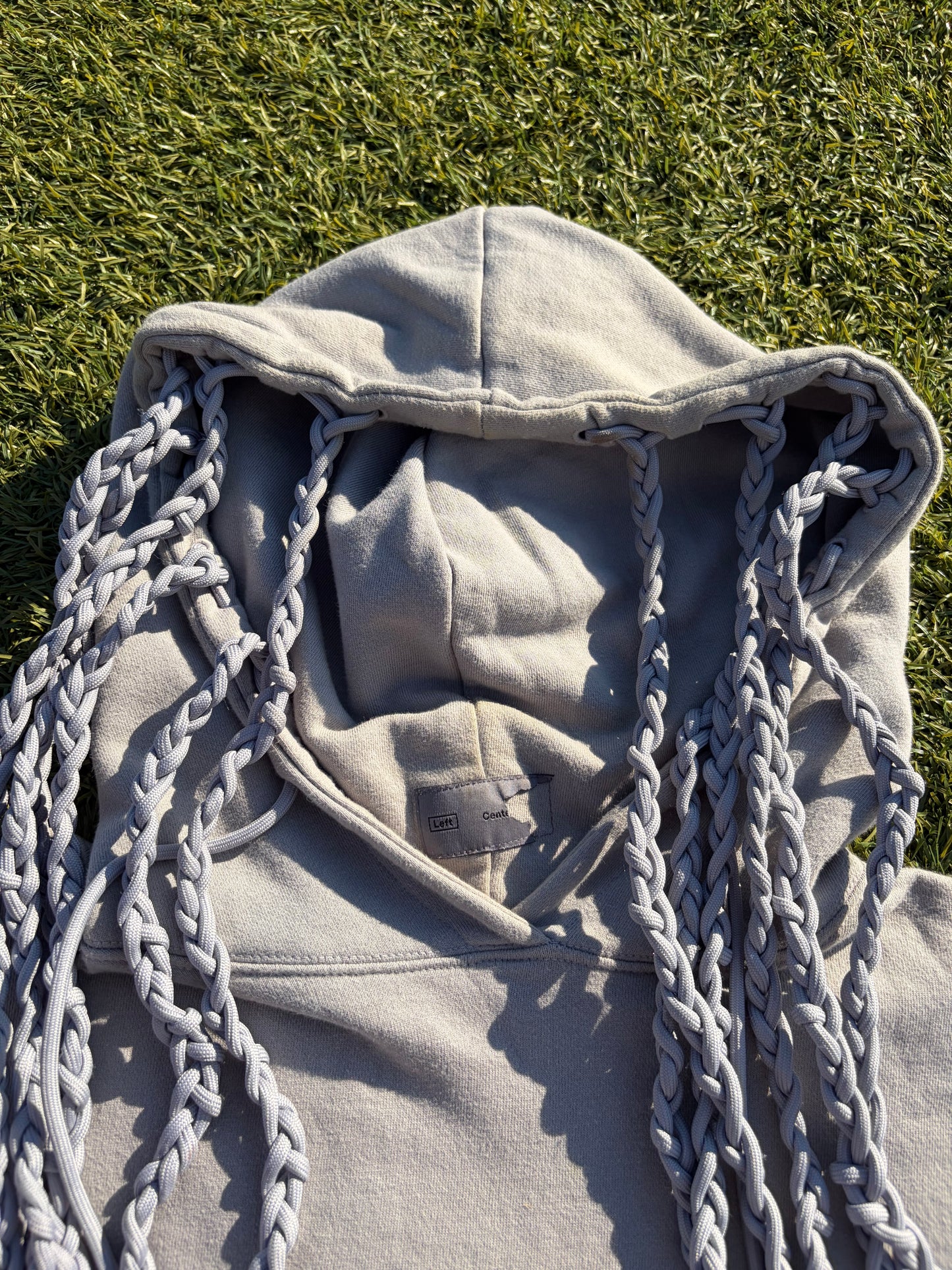 Post Archive Faction PAF 3.1 Braided Grey Hoodie