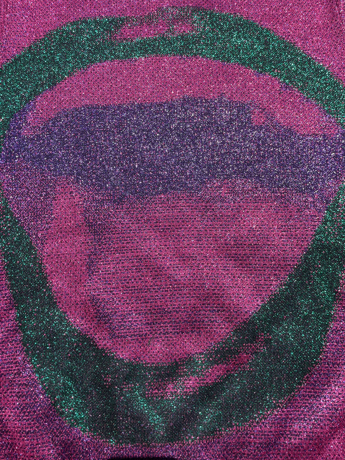 AW15 Maison Margiela Lurex Lips Glitter Sweater