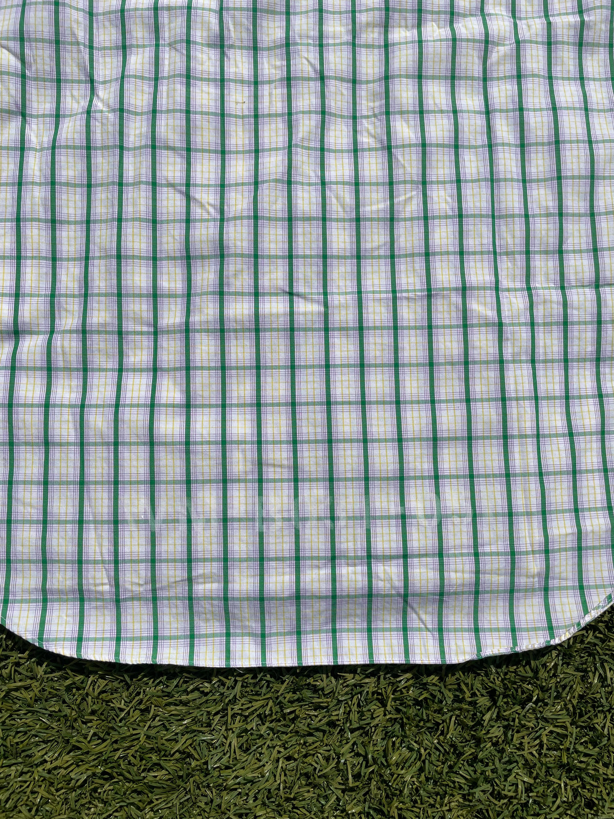 AD2003 Junya Watanabe “Four Leaf Clover” Plaid Button Up Shirt
