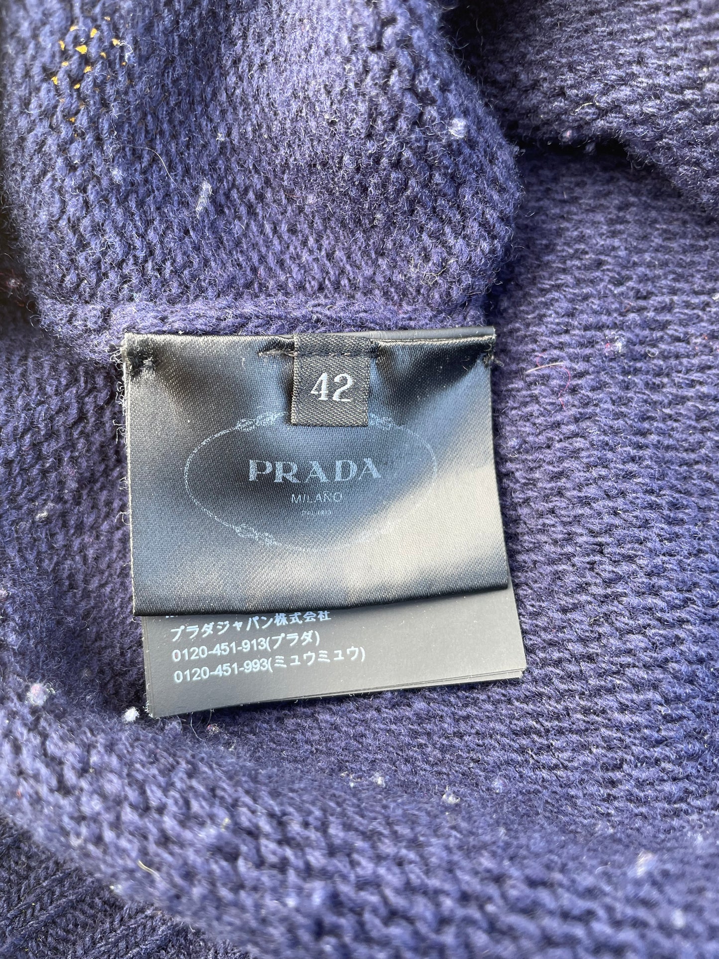 AW2018 Prada Milano Banana Stripe Knit Sweater 🍌