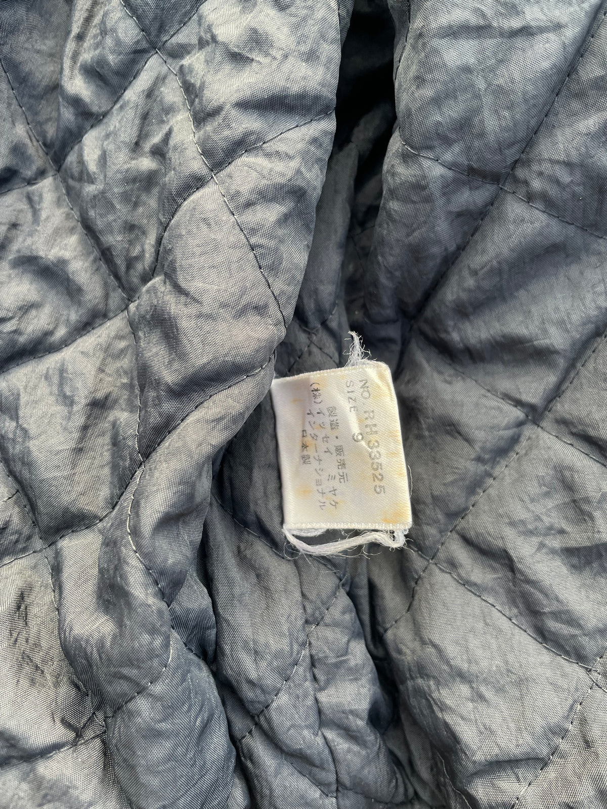 1984 Issey Miyake Sport Team Flag Wool Varsity Jacket