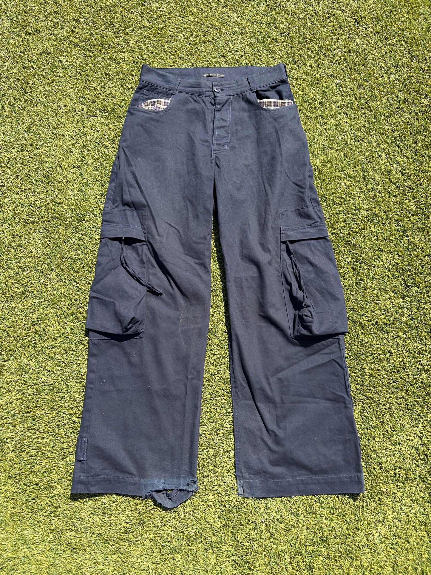 Aris Tatalovich Jumbo Cargo Navy Baggy Pant