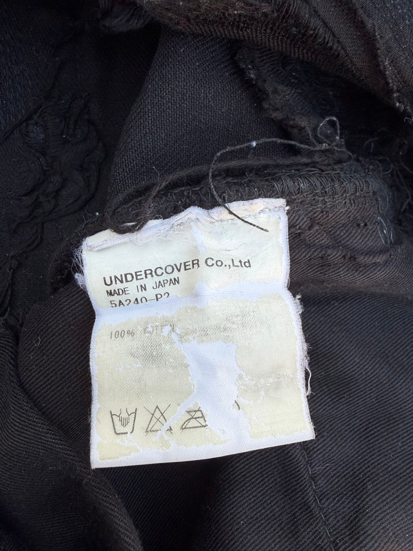 AW05 “Arts & Crafts” - Undercover ‘85’ Boro Distressed Denim