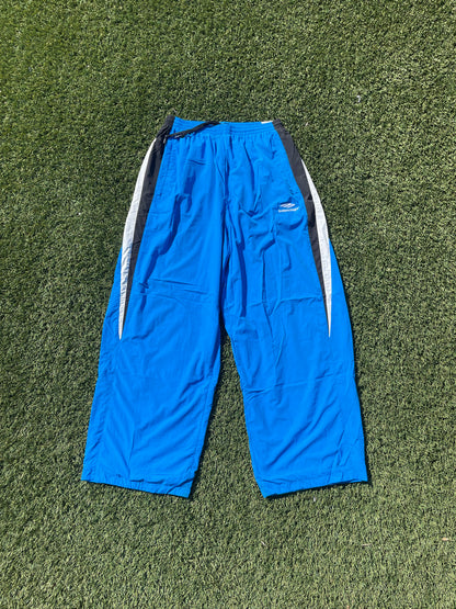 FW23 Balenciaga 3B Sports Icon Blue Trackpants