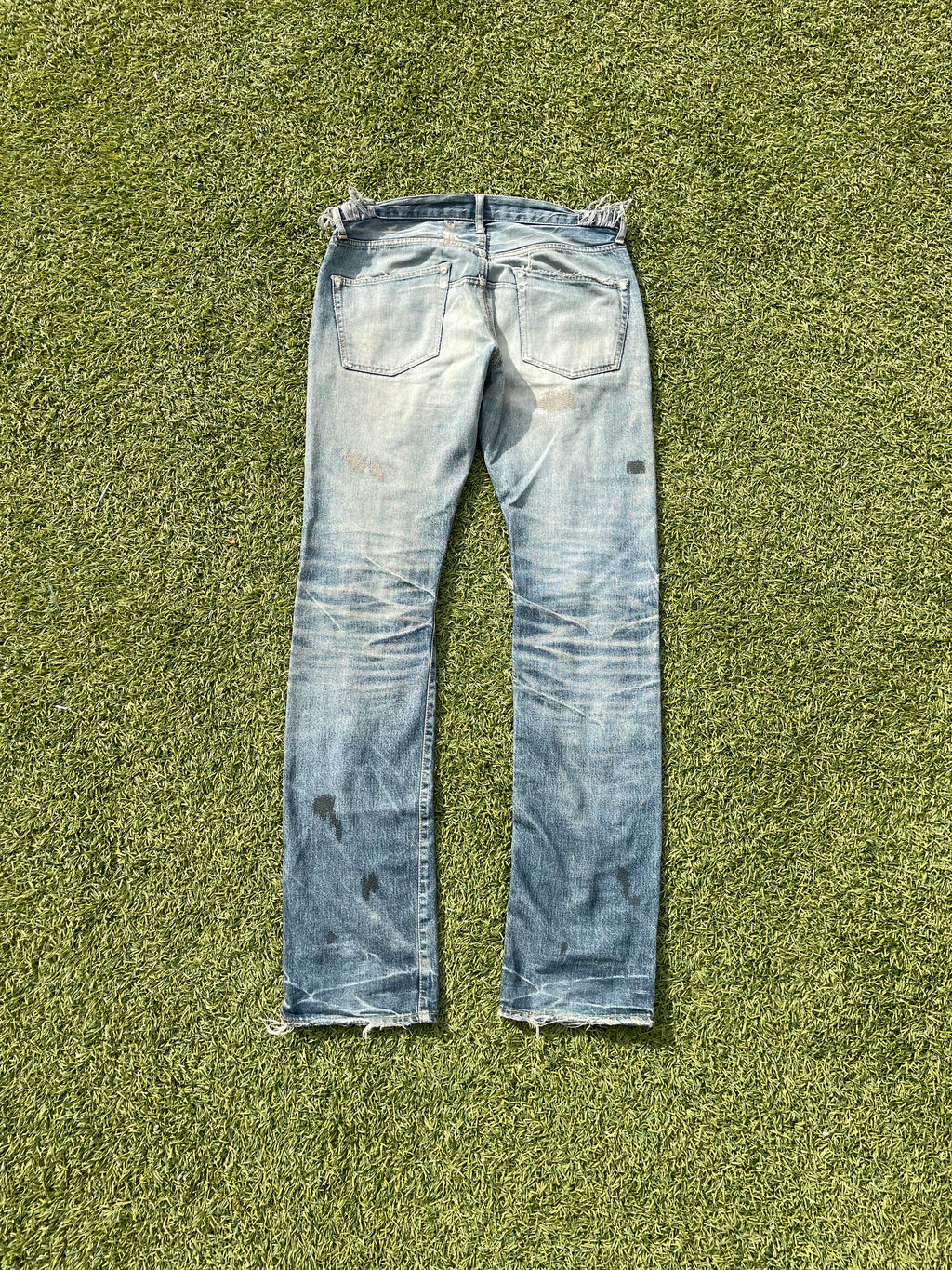 AW06 “GURUGURU” - Undercover Insects Distressed Denim
