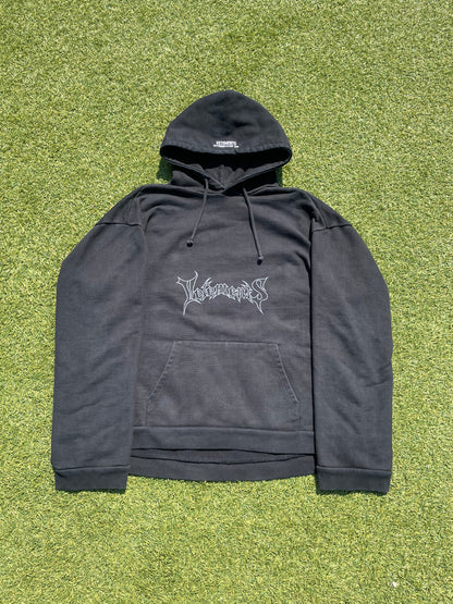 AW15 Vetements OG Metal Logo Oversized Hoodie